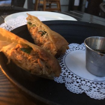 Backstreet Cafe - Duck Spring Rolls appetizer - New American Near Me - Houston, Texas Backstreet Cafe - Duck Spring Rolls appetizer - New American Near Me - Houston, Texas
