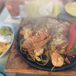 El Cholo - Sea food fajitas the are so delicious.