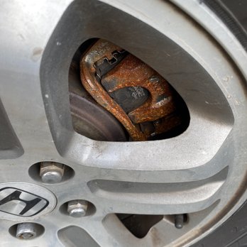 Grease Monkey - The new calipers three days after being installed - Oil Change Stations Near Me - Seattle, Washington