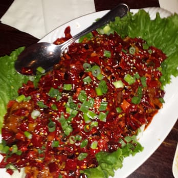 Fugu - Fish with Golden Peppers - Asian Fusion Near Me - Madison, Wisconsin