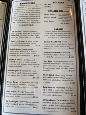 Menu photo 5 Duck Nook Stockton, CA
