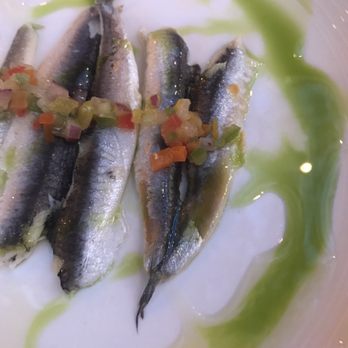 Bravas Bar de Tapas - White anchovies... yum! - Spanish Near Me - Healdsburg, California