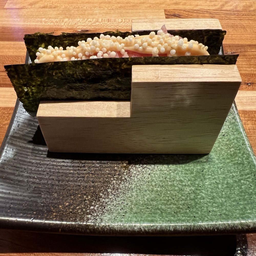 Amai Sushi - King Salmon Hand Roll - Poke Near Me - Brookfield, Connecticut