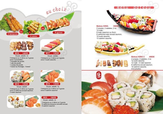 Menu photo 3 Sushi King Nîmes, 30