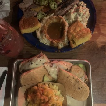 Dinosaur Bar-B-Que - Mac and Cheese , Macaroni Salad , Mashed Potatoes with Gravy , Deluxe Brisket Plate , The Cuban Sandwich Platter - Barbeque Near Me - Syracuse, New York