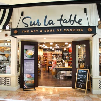 Sur La Table - Oct 2013 - Sur La Table, along with Crate and Barrel, Z Gallerie and Paper Source are my "regular" stops in Costa Mesa - Kitchen Supplies Near Me - Costa Mesa, California Sur La Table - Oct 2013 - Sur La Table, along with Crate and Barrel, Z Gallerie and Paper Source are my "regular" stops in Costa Mesa - Kitchen Supplies Near Me - Costa Mesa, California