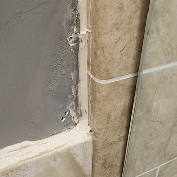 Shugarman's Bath - A finished product...really? Had it redone. - General Contractors Near Me - San Diego, California Shugarman's Bath - A finished product...really? Had it redone. - General Contractors Near Me - San Diego, California