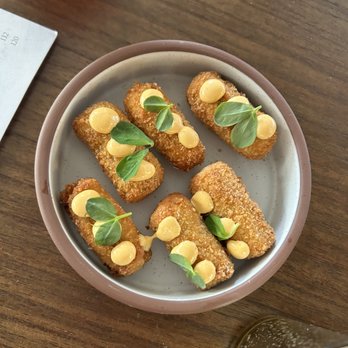 Arboleda Restaurant - Croquetas de jamon iberico - Mediterranean Near Me - Scottsdale, Arizona Arboleda Restaurant - Croquetas de jamon iberico - Mediterranean Near Me - Scottsdale, Arizona