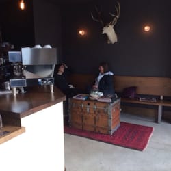 Saint Simon Coffee Co - They've names their deer "Ike", he's pretty quiet.