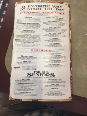 Menu photo 8 R Place Family Eatery Morris, IL