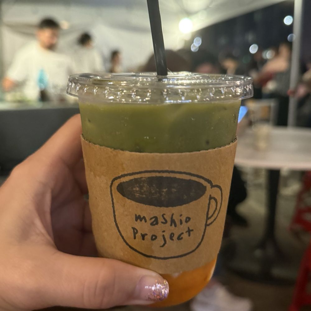 Sunset Matcha (persimmon & goji berry oatmilk matcha) Sunset Matcha (persimmon & goji berry oatmilk matcha)