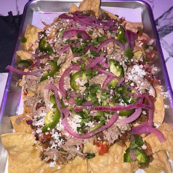 Kilowatt Brewing - Carnitas nachos - Breweries Near Me - San Diego, California Kilowatt Brewing - Carnitas nachos - Breweries Near Me - San Diego, California