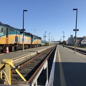 VIA Rail - Train platform. Fine on a sunny day. - Train Stations Near Me - Halifax, Nova Scotia VIA Rail - Train platform. Fine on a sunny day. - Train Stations Near Me - Halifax, Nova Scotia