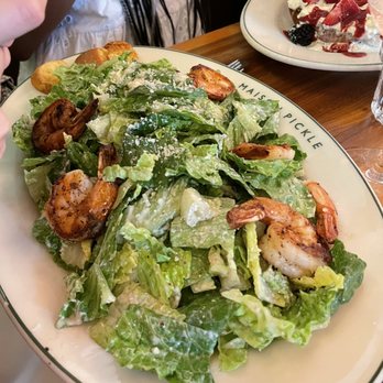 Maison Pickle - Shrimp Caesar Salad - Cocktail Bars Near Me - New York, New York Maison Pickle - Shrimp Caesar Salad - Cocktail Bars Near Me - New York, New York