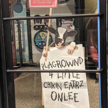 Chick-fil-A - How cute is this sign? :) - Fast Food Near Me - Glendora, California
