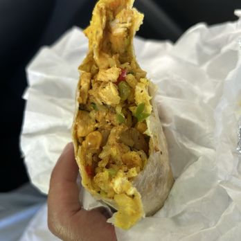 Undergrind Cafe - Bollywood Burrito Chicken dry - Cafes Near Me - Los Angeles, California