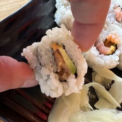 Tokyo Joe's - Terribly made sushi for $10 bucks a roll. Shame on you!