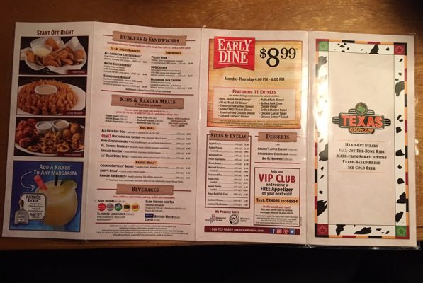 Menu photo 7 Texas Roadhouse Houston, TX Menu photo 7 Texas Roadhouse Houston, TX