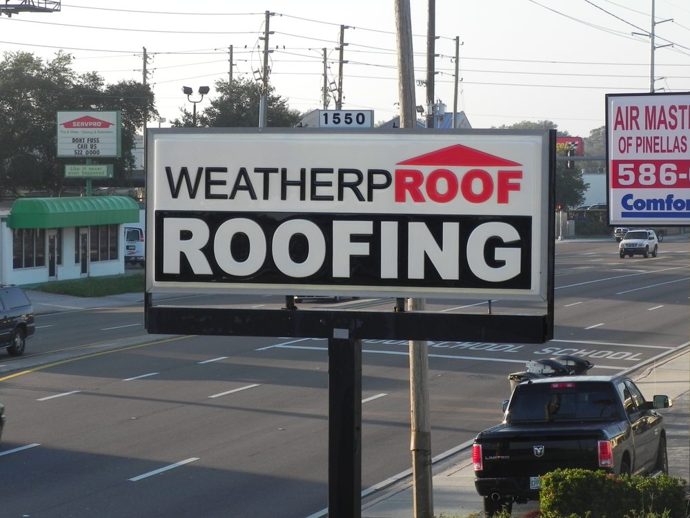 Slide of Weatherproof Roofing Company