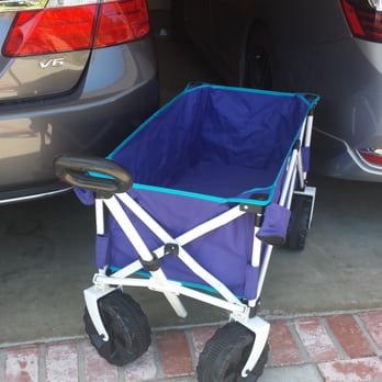 DICK'S Sporting Goods - Quest fold-able beach wagon purchased at Dick's Sporting Good. - Sports Wear Near Me - El Cajon, California