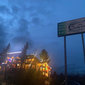 Shady Tree Neighborhood Pub - the outside of the pub - Pubs Near Me - Squamish, British Columbia Shady Tree Neighborhood Pub - the outside of the pub - Pubs Near Me - Squamish, British Columbia