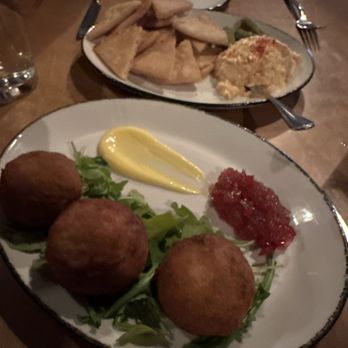 Soby's - Boudin balls and an order of pine - New American Near Me - Greenville, South Carolina