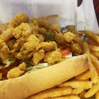 Chubbfathers - Fried Shrimp Poboy - Burgers Near Me - Alabaster, Alabama Chubbfathers - Fried Shrimp Poboy - Burgers Near Me - Alabaster, Alabama