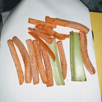 Buffalo Wild Wings - The carrots and celery smelled disgusting. - American Near Me - Oceanside, California