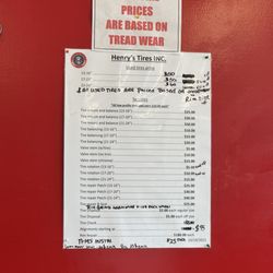 Henry's Tires