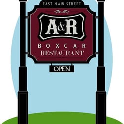 Hale Custom Signs - A & R Boxcar Sign