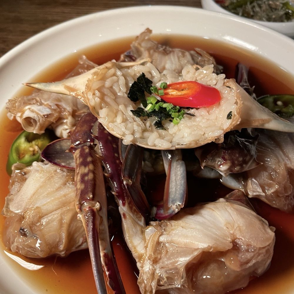 Sam Woo Jung - Soy sauce marinated crab - Korean Near Me - New York, New York Sam Woo Jung - Soy sauce marinated crab - Korean Near Me - New York, New York