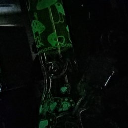 Glow in the dark bong !