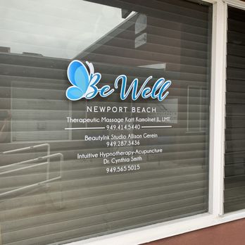 Intuitive Hypnotherapy - Our front window! Hypno, massage, cosmetic and medical tattooing - Hypnosis/Hypnotherapy Near Me - Newport Beach, California Intuitive Hypnotherapy - Our front window! Hypno, massage, cosmetic and medical tattooing - Hypnosis/Hypnotherapy Near Me - Newport Beach, California