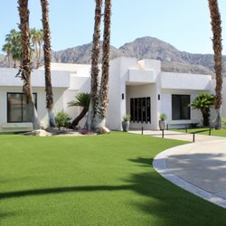 Vision Turf and Lighting - Look at this amazing front yard, using artificial grass!
