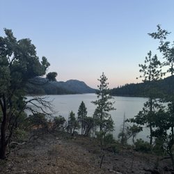 Hirz Bay Campground - Lake view at evening