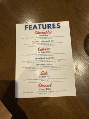 Menu photo 1 Hickory Tavern North Myrtle Beach, SC Menu photo 1 Hickory Tavern North Myrtle Beach, SC