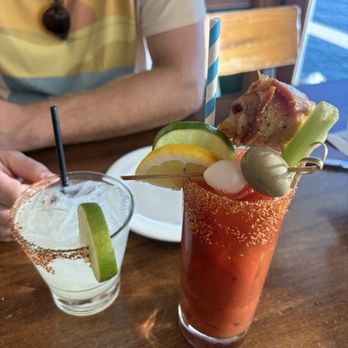 Riva Fish House - Riva bloody mary & margarita - Seafood Near Me - Santa Cruz, California Riva Fish House - Riva bloody mary & margarita - Seafood Near Me - Santa Cruz, California