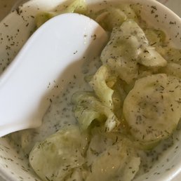 Cucumbers in Sour Cream Cucumbers in Sour Cream