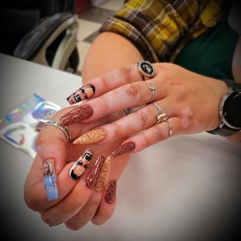 Lacey Nails - The Shining for Halloween - Nail Salons Near Me - Lacey, Washington