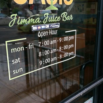 Oasis Jimma Juice Bar - Hours, as of August 2016 - Juice Bars & Smoothies Near Me - New York, New York
