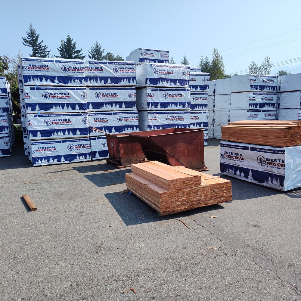 Barmon Lumber - 40 plus bales of western red cedar fencing boards. $1.79ea as of review date - Building Supplies Near Me - Sultan, Washington Barmon Lumber - 40 plus bales of western red cedar fencing boards. $1.79ea as of review date - Building Supplies Near Me - Sultan, Washington