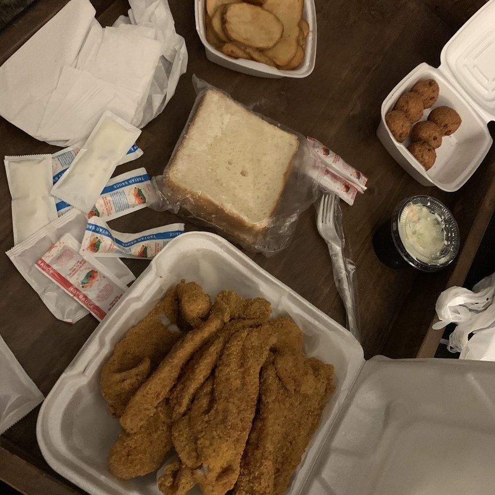 Catfish dinner