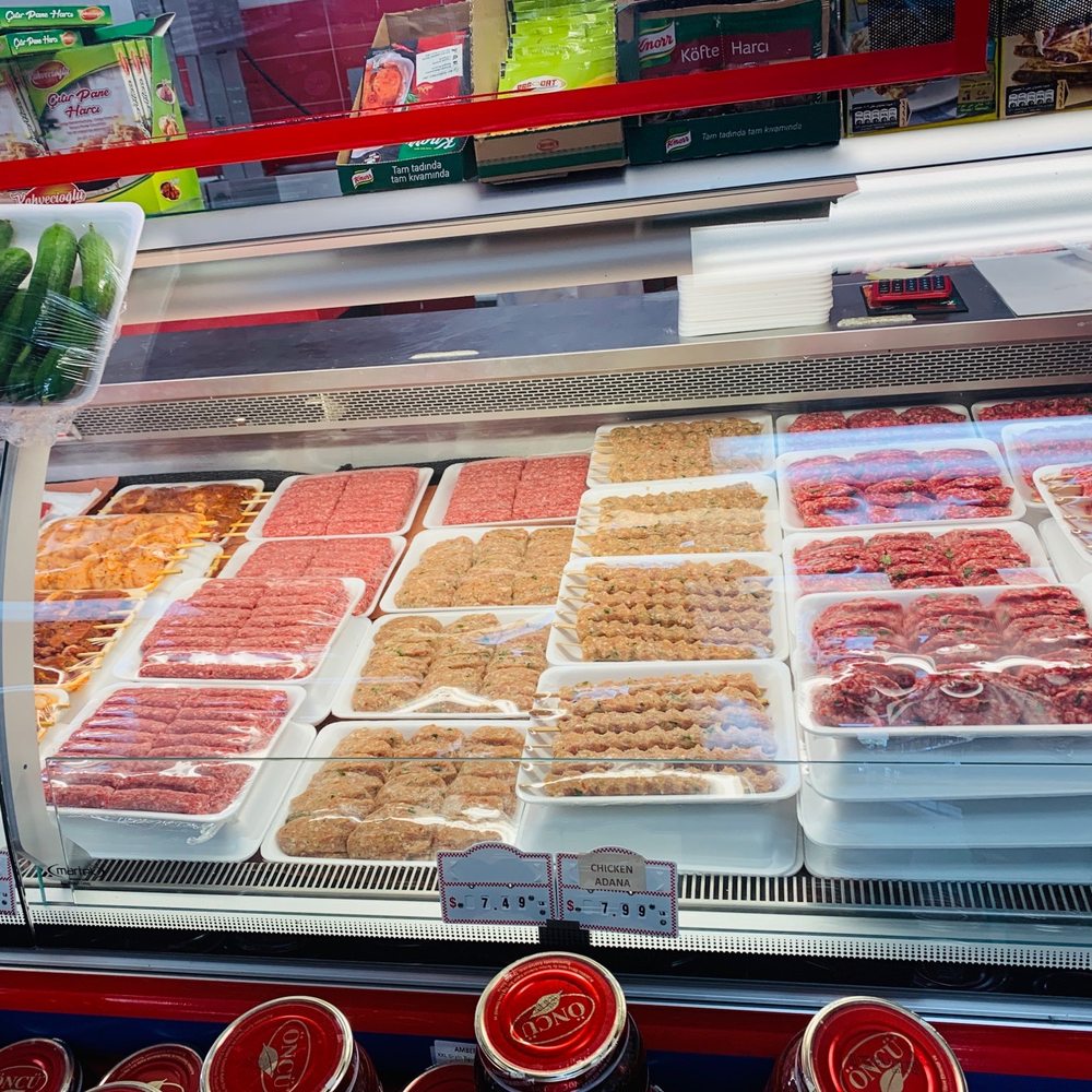 a variety of meats on display a variety of meats on display