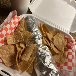 Burrito lunch special (on GrubHub) Burrito lunch special (on GrubHub)