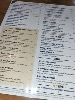 Menu photo 1 Honest Town Eats Southbridge, MA Menu photo 1 Honest Town Eats Southbridge, MA