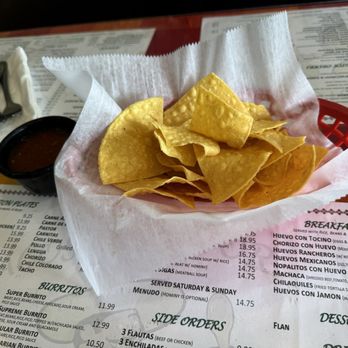 Tacos Al Pastor - Comp chips and salsa - Mexican Near Me - San Jose, California