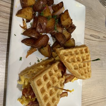 Country Waffles - Chicken waffle sandwich - Breakfast & Brunch Near Me - Morgan Hill, California