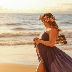 Petite Maui - Sunset shoot with Andrea's flower crowns
