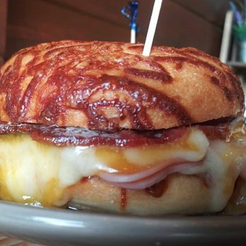 Unwind Cafe - Ham and Swiss on a Parmesan Bagel. - Coffee & Tea Near Me - Seattle, Washington Unwind Cafe - Ham and Swiss on a Parmesan Bagel. - Coffee & Tea Near Me - Seattle, Washington