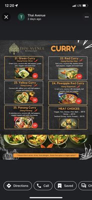 Menu photo 7 Thai Avenue Restaurant Edmonton, AB Menu photo 7 Thai Avenue Restaurant Edmonton, AB